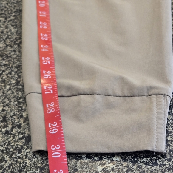 bcg ACADEMY LTD Training Stretch Pants w/ Pockets Tan Khaki Athletic Men size L - Picture 15 of 16